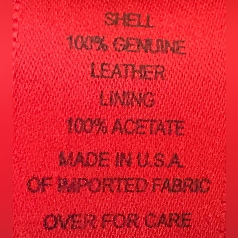 Burns gorgeous straight leg black leather pant 
5 pocket size 10 zipper button - Picture 10 of 11